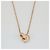 Cartier Pendente Love in Diamanti in Oro Rosa 18K, Collana Mezza Pavé D'oro - vista 2