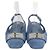 Bailarinas Slingback Innocent de Ante Azul Cielo de Hermès