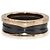 Bulgari Anello B.zero1 in ceramica e oro rosa 18k Bvlgari 52 D'oro