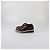 Sneakers Derby a piattaforma in brogue marrone Prada - vista 4