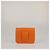 Cartera Slim Constance en Epsom Naranja de Hermès - vista 4