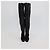 Botas negras altas de punta afilada Chanel Negro - vista 5