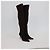 Autre Marque Botas de caña alta de punta marrón oscuro Vanessa Noel - vista 2