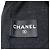 Sciarpa ricamata con logo nero Chanel - vista 3