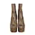 Botas de tacón bloque de python marrón/beige Saint Laurent Castaño  - vista 1