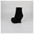 Stivaletti neri con zip a zeppa Yves Saint Laurent Nero  - vista 4