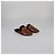 Stella Mc Cartney Mule piatte con dettaglio a catena e bordo in teddy marrone Stella McCartney - vista 2