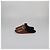 Stella Mc Cartney Mule piatte con dettaglio a catena e bordo in teddy marrone Stella McCartney - vista 4