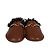 Stella Mc Cartney Mule piatte con dettaglio a catena e bordo in teddy marrone Stella McCartney