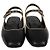 Sandali flat Slingback Malawi Kleo Nero/Giallo di Hermès