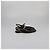 Sandali flat Slingback Malawi Kleo Nero/Giallo di Hermès - vista 3