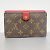 Portafoglio Compatto Pallas Monogramma Louis Vuitton Marrone Fuschia - vista 12