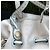 Borsa Lancel da Donna in Pelle Bianca - vista 3