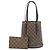 Borsa a mano Damier Mare Louis Vuitton N42240 Marrone