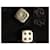 Chrome Hearts Dés de jeu en argent Chrome Heart Argenté - vue 6