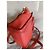 Borsa Céline Nano Luggage rossa in pelle di agnello Rosso - vista 5
