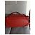 Borsa Céline Nano Luggage rossa in pelle di agnello Rosso - vista 7