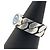 Anello a Catena Interlocking G di Gucci Argento - vista 4
