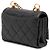 Chanel Mini Nera in Pelle Trapuntata con Perle CC Accordion Nero - vista 2