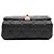 Chanel Mini Nera in Pelle Trapuntata con Perle CC Accordion Nero - vista 3