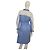 Abito Camicia Maje a Righe Blu in Cotone - vista 2