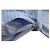 Abito Camicia Maje a Righe Blu in Cotone - vista 7