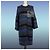 Chanel Lässiger Kaschmirmantel 42 FR 8K$ Paris / Edinburgh Marineblau - Ansicht 2