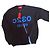Autre Marque 032c -Ikonischer "Selfie"-Pullover der Marke 032c aus weicher Merinowolle. Nie getragen, mit den Originaletiketten. Marineblau