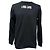 Givenchy 'I Feel Love' Fleece Sweatshirt aus schwarzer Baumwolle