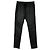 Balmain Jogginghose aus schwarzem Leder