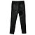 Balmain Jogginghose aus schwarzem Leder - Ansicht 2