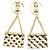 Orecchini Matelassé Chanel Coco Mark 31 RUE CAMBON PARIS D'oro - vista 3