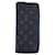 Louis Vuitton Monogram Eclipse Zippy Wallet Black Leather Plastic  ref.2368140