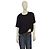 Camiseta negra de algodón drapeada de manga corta 3.1 Phillip Lim Negro