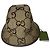Cappello Bob Gucci Jumbo Beige in Cotone