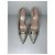 Gucci Horsebit Pumps aus Leder grau - Ansicht 2