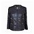 Chanel Ikonische schwarze leichte Pufferjacke 34 FR