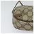 Borsa a Spalla Gucci GG Supreme Web Sherry Line PVC Beige 156 02 066 Auth bs27644 D'oro - vista 10