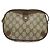 Borsa a Spalla Gucci GG Supreme Web Sherry Line PVC Beige 156 02 066 Auth bs27644 D'oro - vista 2