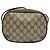 Borsa a Spalla Gucci GG Supreme Web Sherry Line PVC Beige 156 02 066 Auth bs27644 D'oro - vista 3