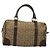 Céline Borsa Boston Celine C Sulky in tela marrone e oro Auth gh343 D'oro - vista 3