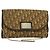 Borsa a spalla in tela Trotter Christian Dior con catena marrone Auth 131653