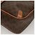 Céline Borsa a Spalla in Tela Macadam CELINE in Pelle PVC Marrone Oro Auth ep9704 D'oro - vista 11