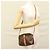 Céline Borsa a Spalla in Tela Macadam CELINE in Pelle PVC Marrone Oro Auth ep9704 D'oro - vista 22