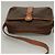 Céline Borsa a Spalla in Tela Macadam CELINE in Pelle PVC Marrone Oro Auth ep9704 D'oro - vista 6