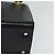 Borsa a Spalla Gancini in Pelle Nera e Oro Salvatore Ferragamo Auth gh274 Nero D'oro - vista 11