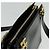 Borsa a Spalla Gancini in Pelle Nera e Oro Salvatore Ferragamo Auth gh274 Nero D'oro - vista 6