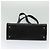 Borsa a Spalla Gancini in Pelle Nera e Oro Salvatore Ferragamo Auth gh274 Nero D'oro - vista 9