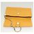 Chloé Bolso Clutch Chloe de ante amarillo dorado Auth yk18621 - vista 14