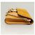 Chloé Bolso Clutch Chloe de ante amarillo dorado Auth yk18621 - vista 5